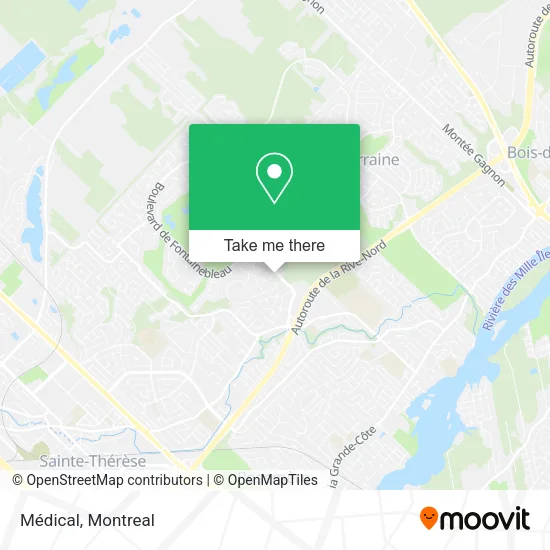 Médical map