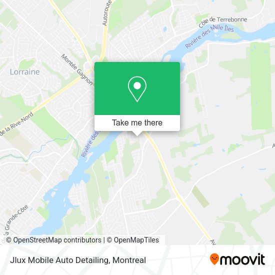 Jlux Mobile Auto Detailing map