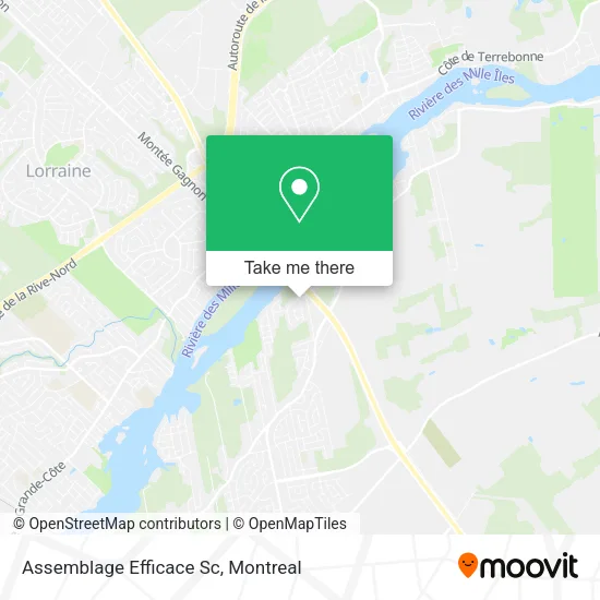 Assemblage Efficace Sc map