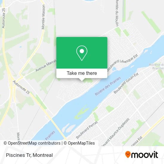 Piscines Tr map