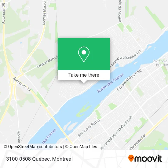 3100-0508 Québec map