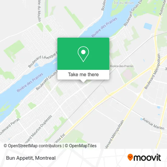 Bun Appetit map