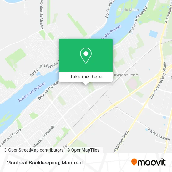 Montréal Bookkeeping map
