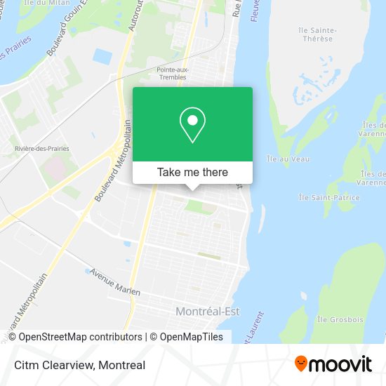 Citm Clearview map
