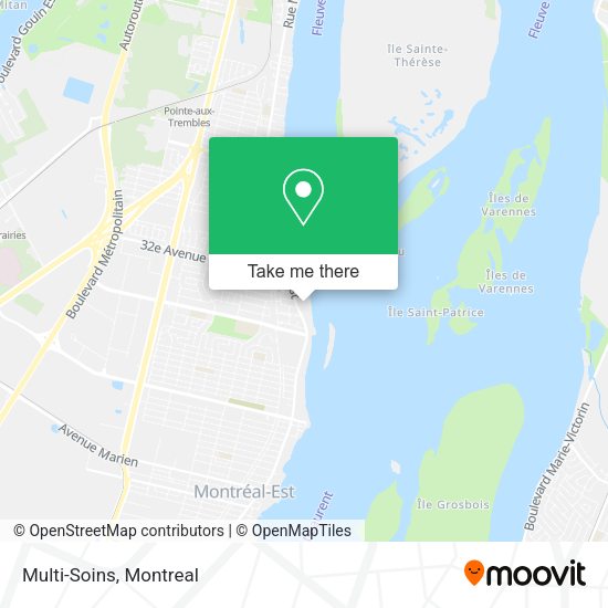 Multi-Soins map