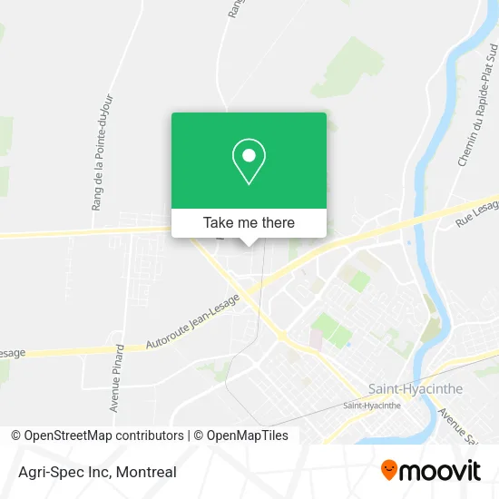 Agri-Spec Inc map