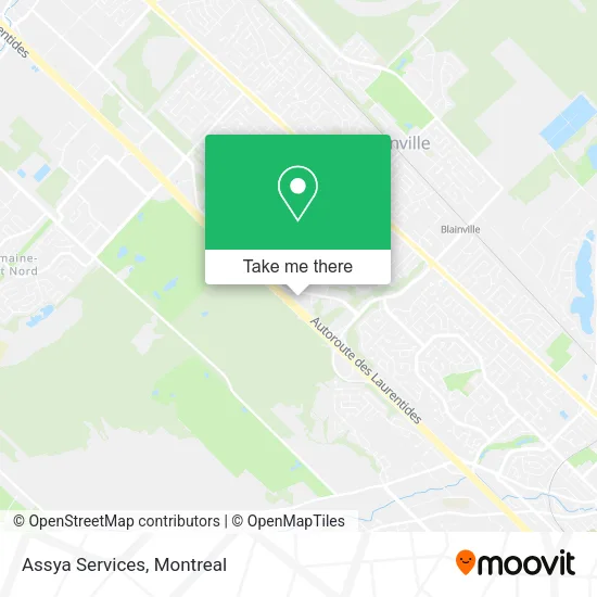 Assya Services map