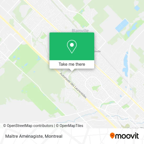 Maître Aménagiste map