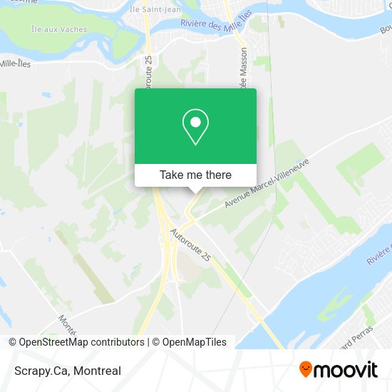Scrapy.Ca map