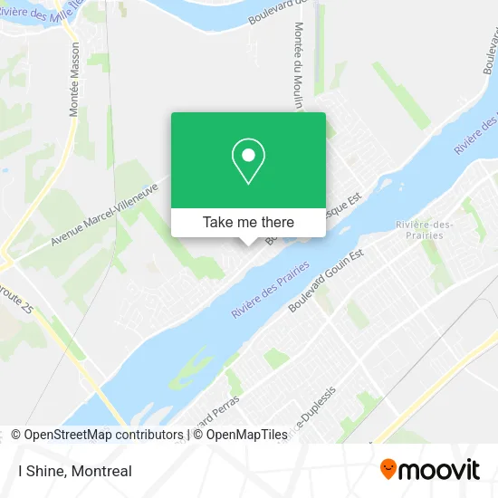 I Shine map