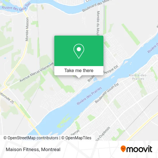 Maison Fitness map