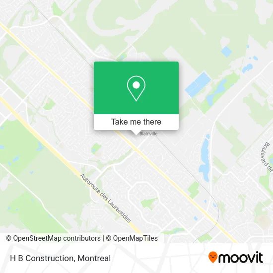 H B Construction map