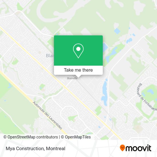 Mya Construction map