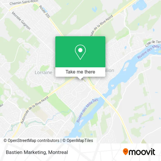 Bastien Marketing map