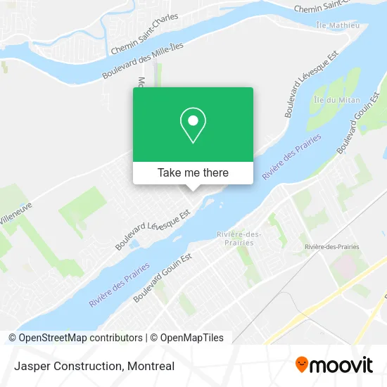 Jasper Construction map
