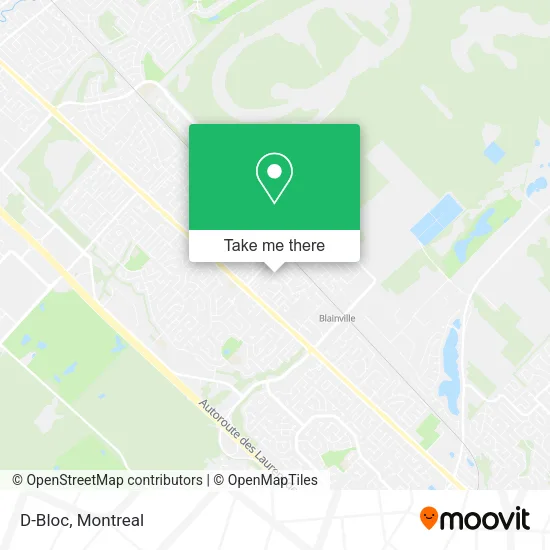 D-Bloc map