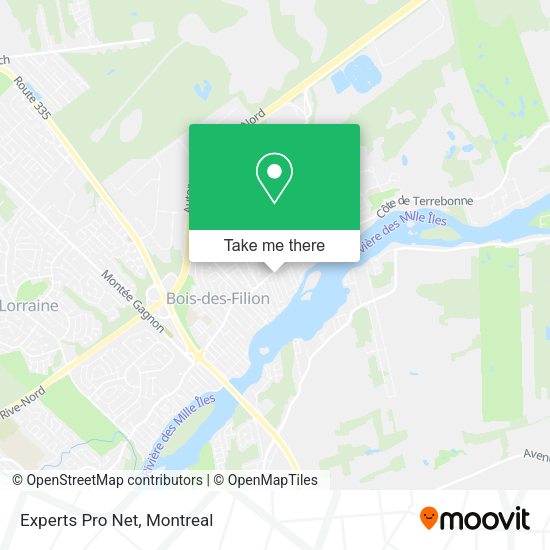 Experts Pro Net map