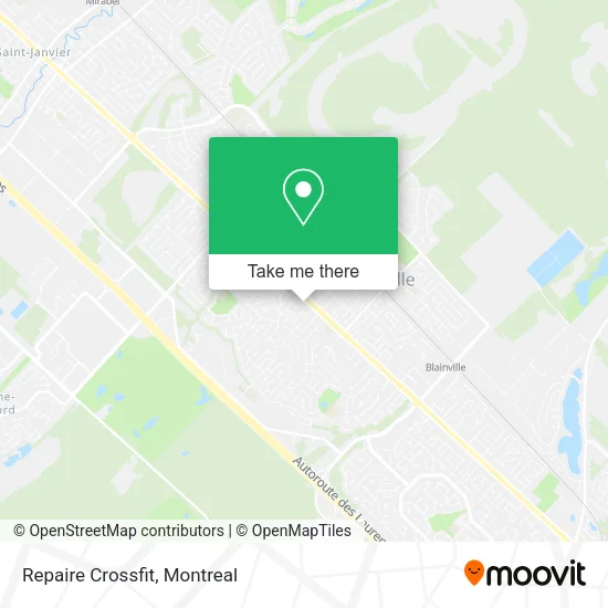 Repaire Crossfit map