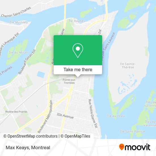 Max Keays map