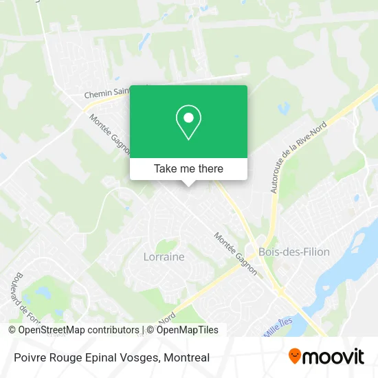 Poivre Rouge Epinal Vosges map