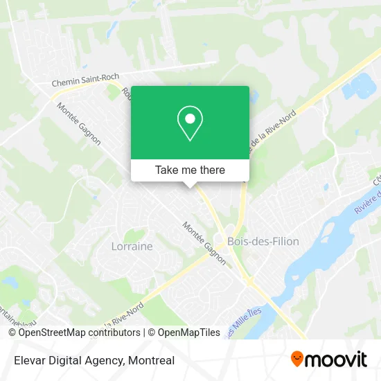Elevar Digital Agency map