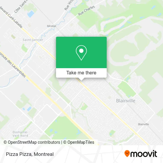 Pizza Pizza map