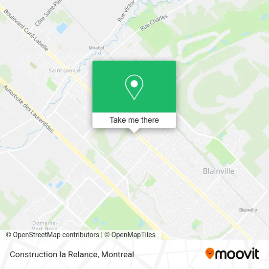 Construction la Relance map