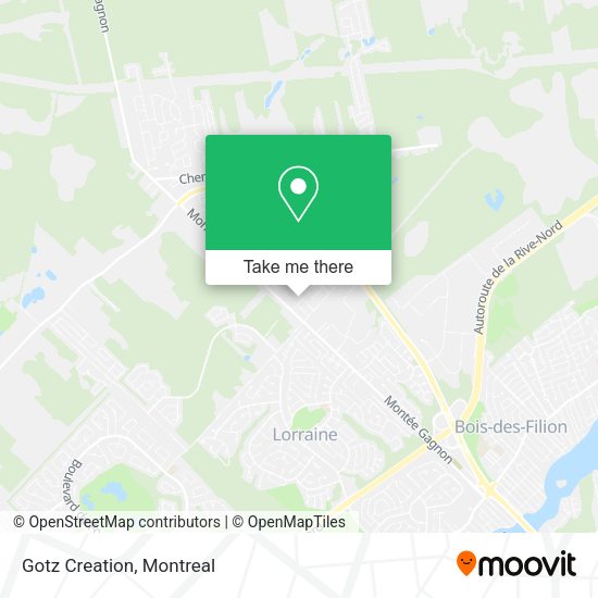 Gotz Creation map