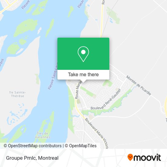 Groupe Pmlc map