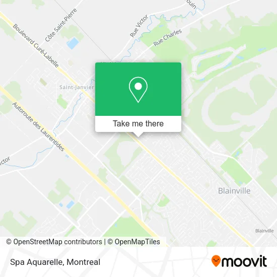 Spa Aquarelle map