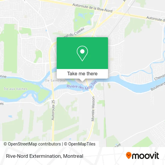 Rive-Nord Extermination map
