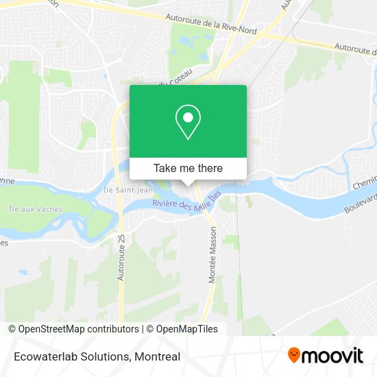 Ecowaterlab Solutions map