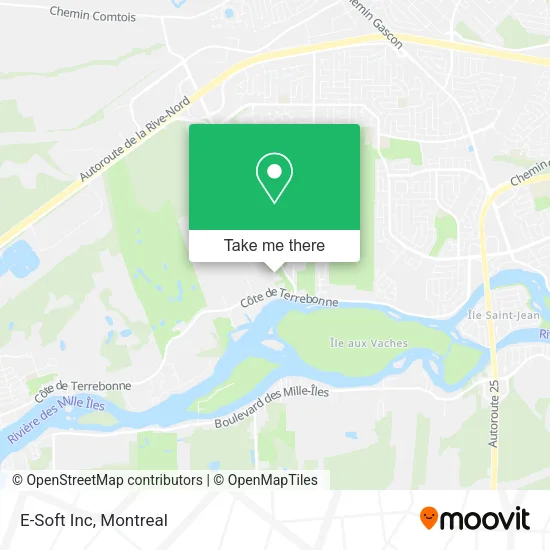 E-Soft Inc map
