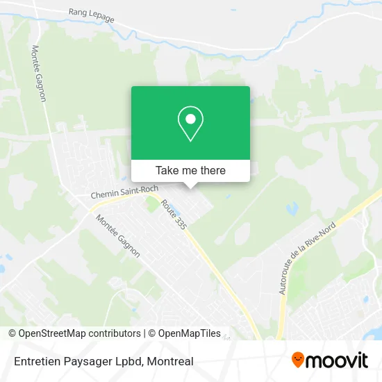 Entretien Paysager Lpbd map