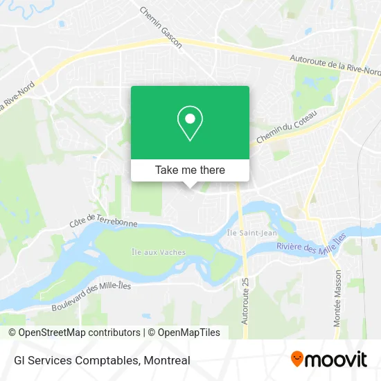 Gl Services Comptables map