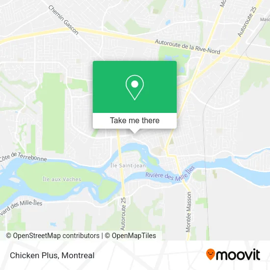 Chicken Plus map