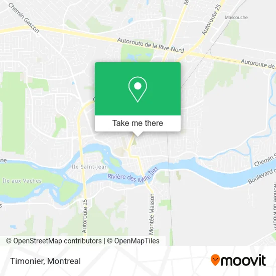 Timonier map