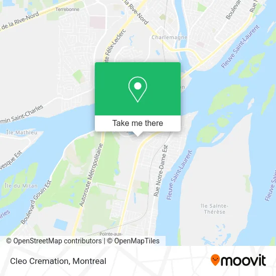 Cleo Cremation map