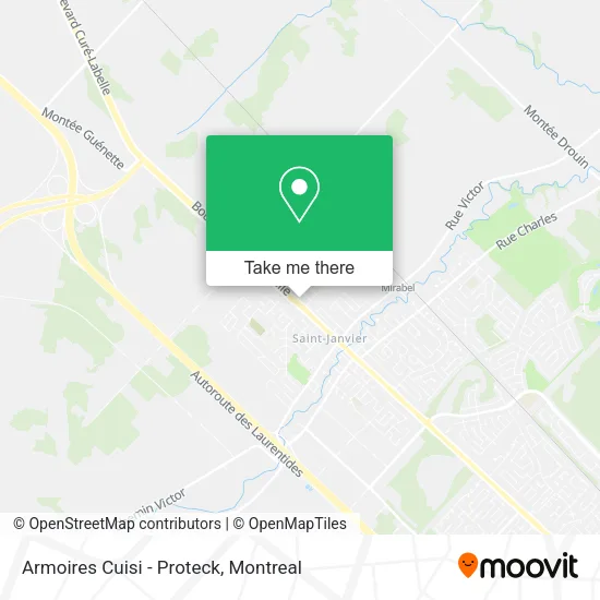 Armoires Cuisi - Proteck map