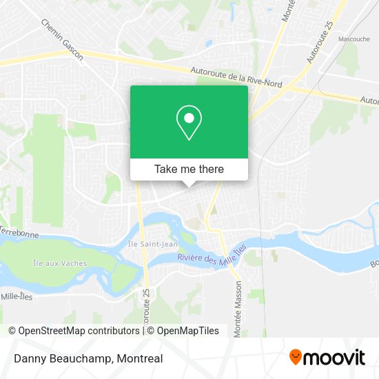 Danny Beauchamp map