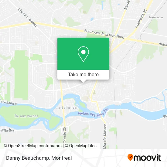 Danny Beauchamp map