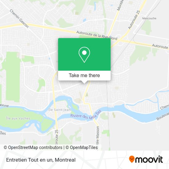 Entretien Tout en un map