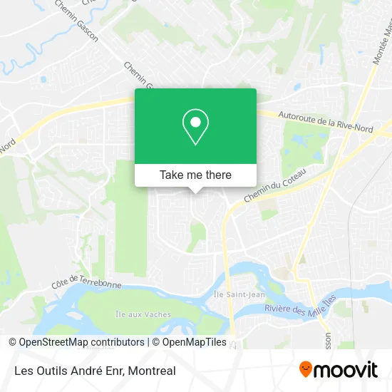 Les Outils André Enr map