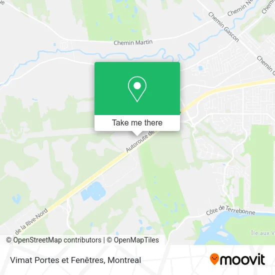 Vimat Portes et Fenêtres map