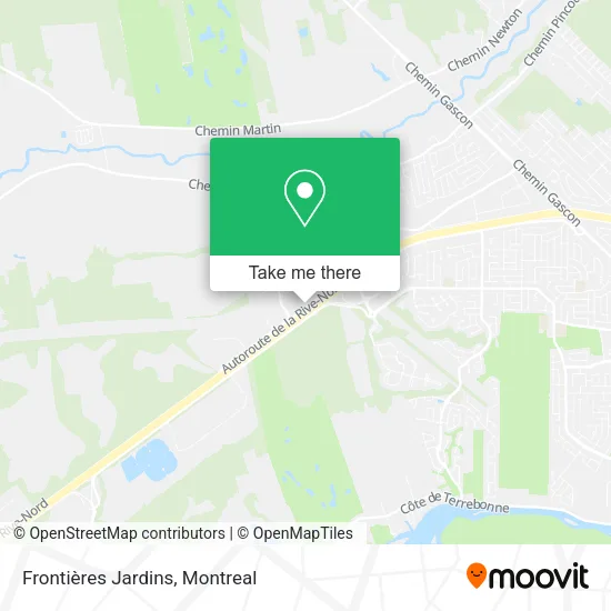 Frontières Jardins map