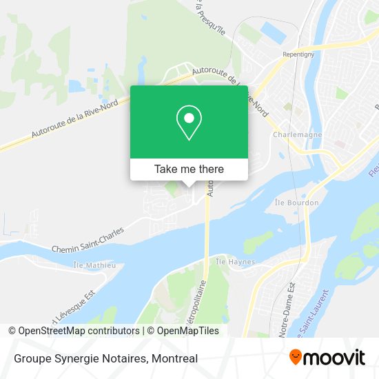 Groupe Synergie Notaires map