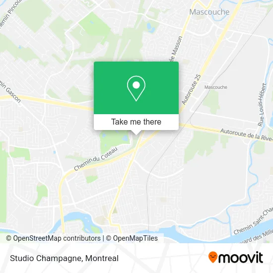 Studio Champagne map