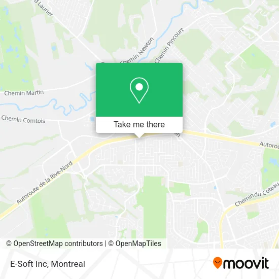 E-Soft Inc map