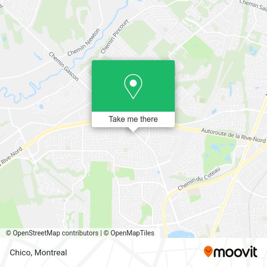 Chico map