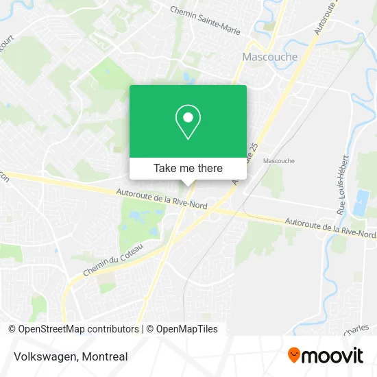 Volkswagen map